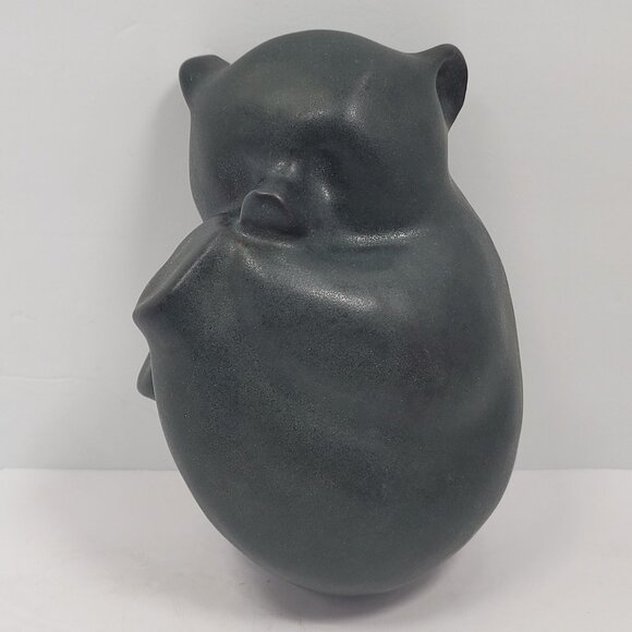 VTG Richard Lindh Arabia of Finland Bear Cub Art Pottery Sculpture MCM - Picture 1 of 7
